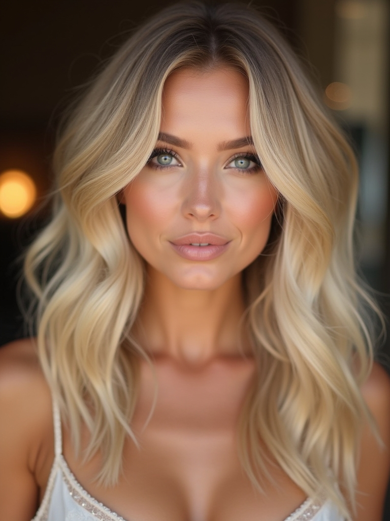 radiant sunlit hair transformation