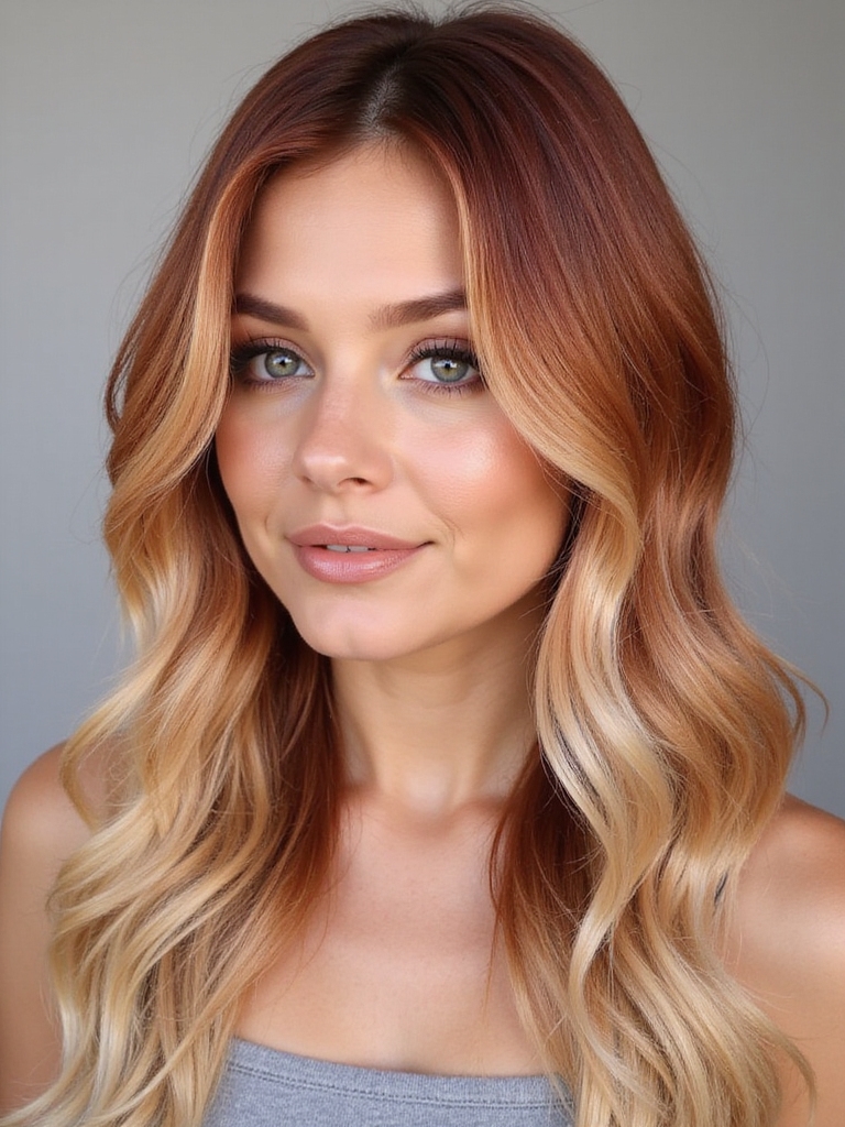 red blonde hair color trends