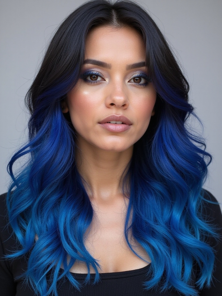 sapphire highlights enhance beauty