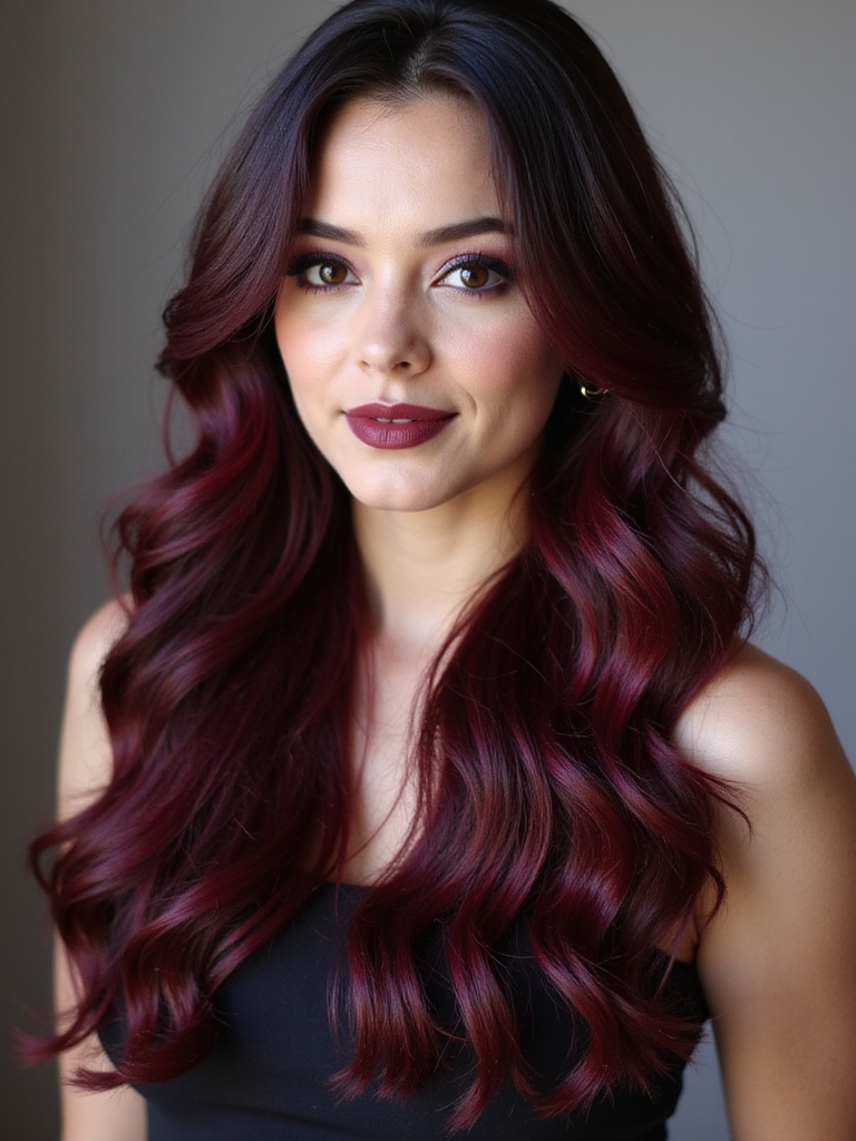 skilled colorist for black cherry