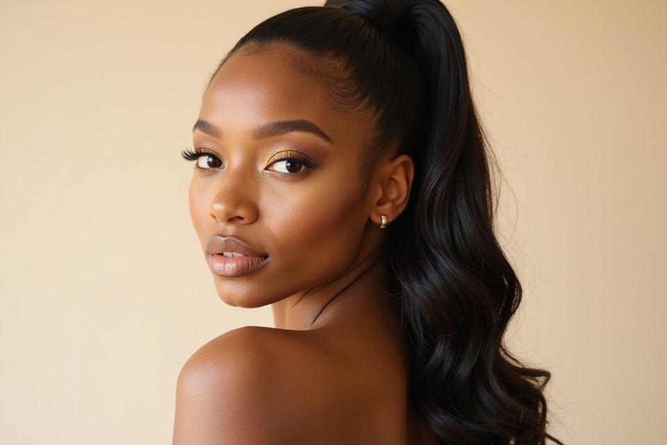 sleek high ponytail styles