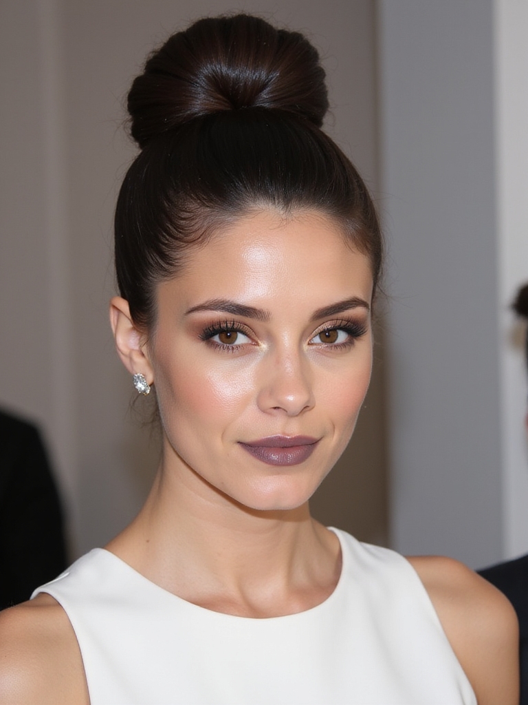 sleek sophisticated versatile updo