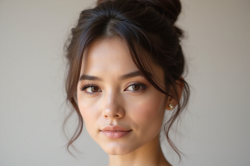 soft easy bun styles
