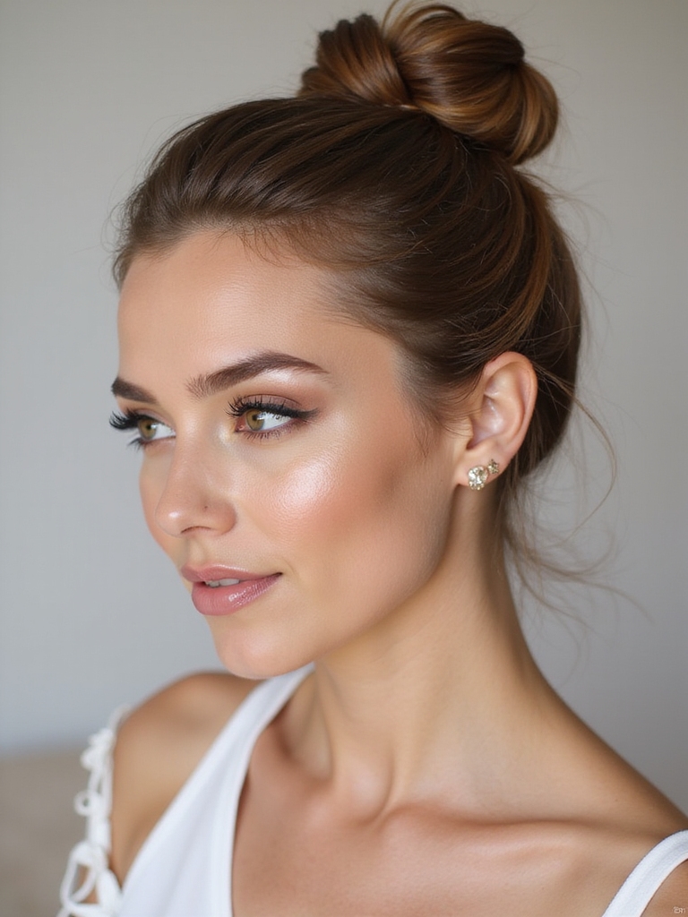 sophisticated and easy hairstyle