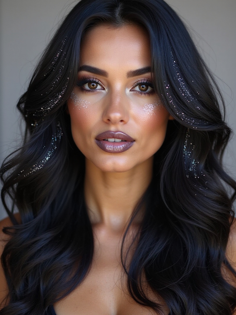 sparkling sophistication for hair