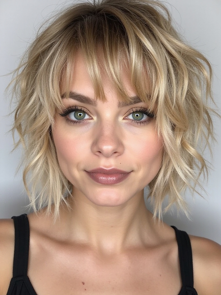 taming rebellious shaggy bobs