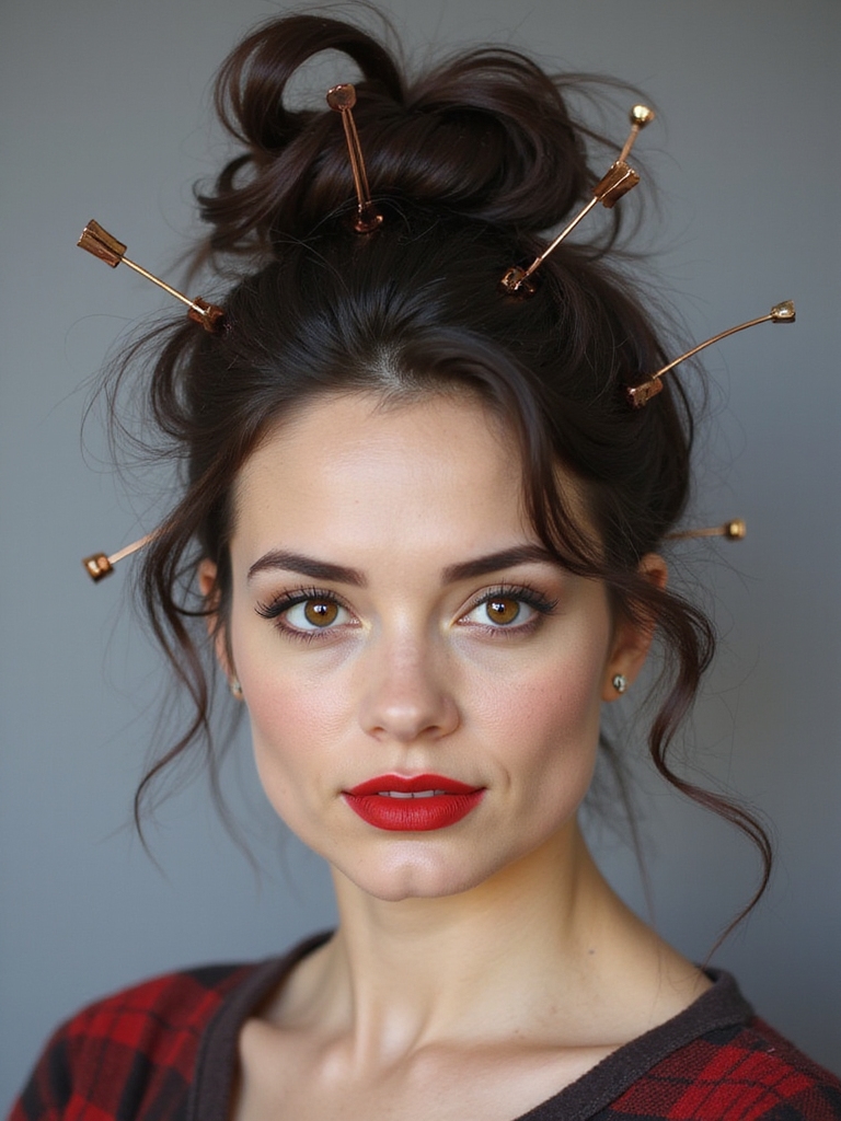 tension pin hair tricks