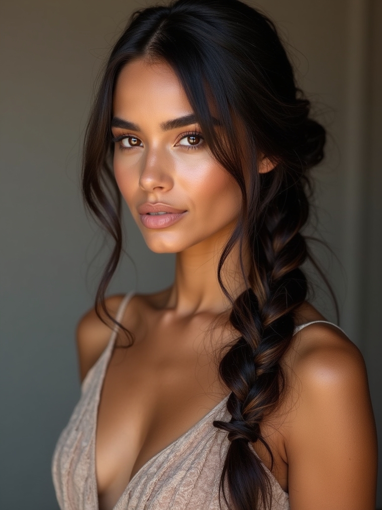 versatile fishtail braid styling
