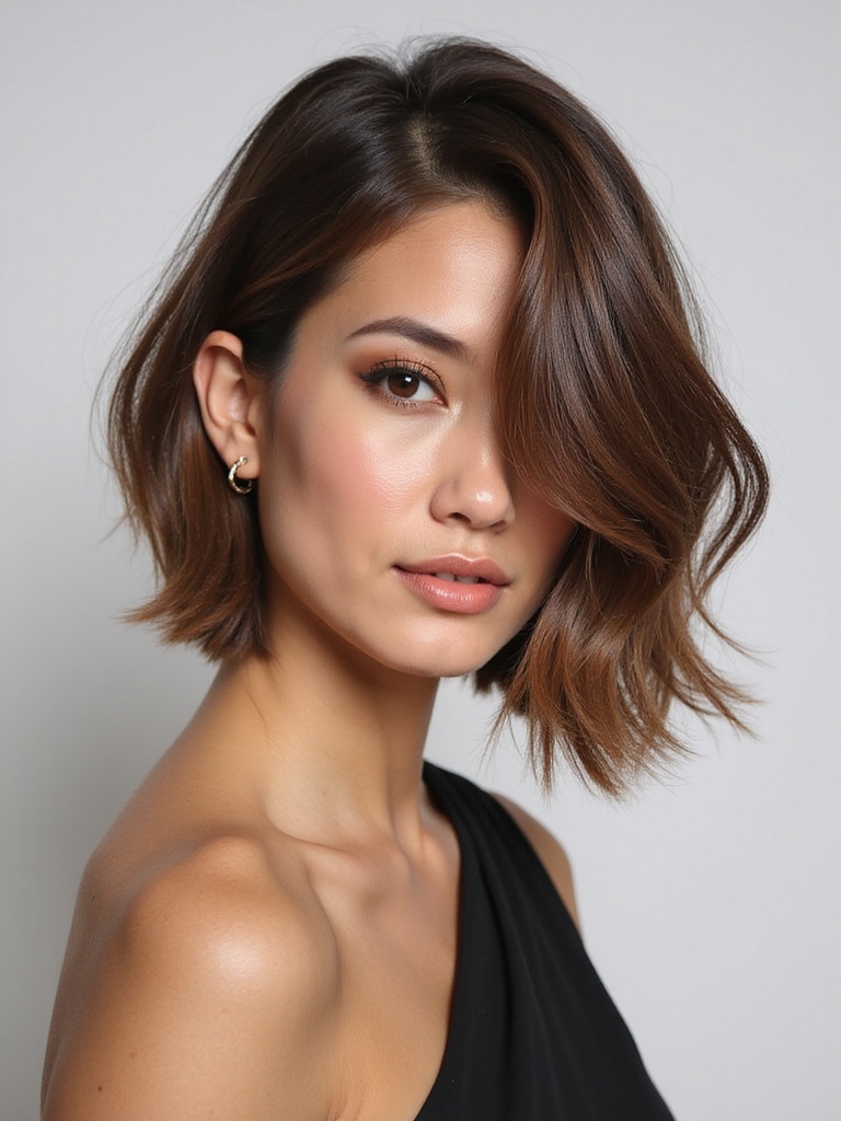vibrant dimensional hair highlights