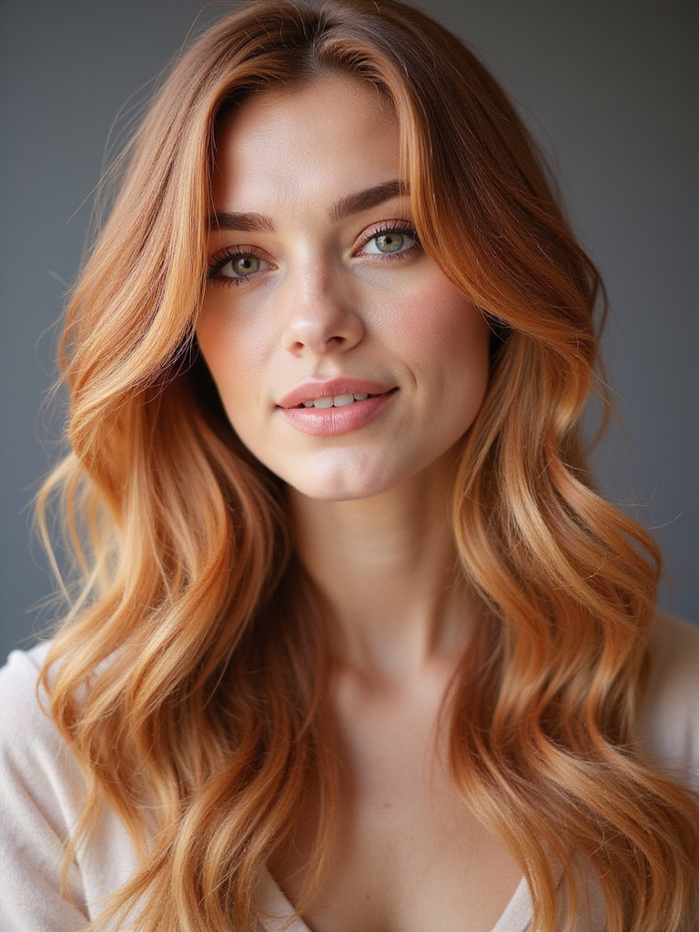 vibrant red and golden blend