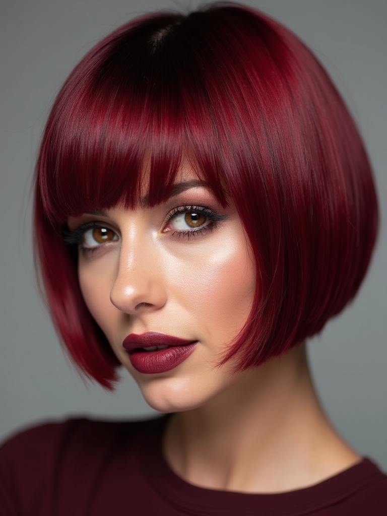 vibrant ruby red allure