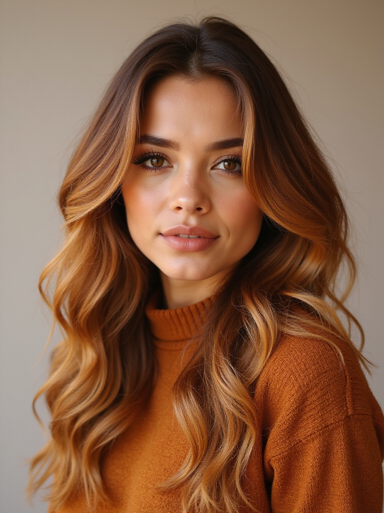 warm radiant autumn hues