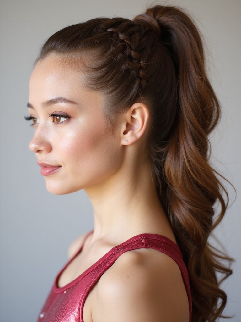 stylish secure effortless hairstyle